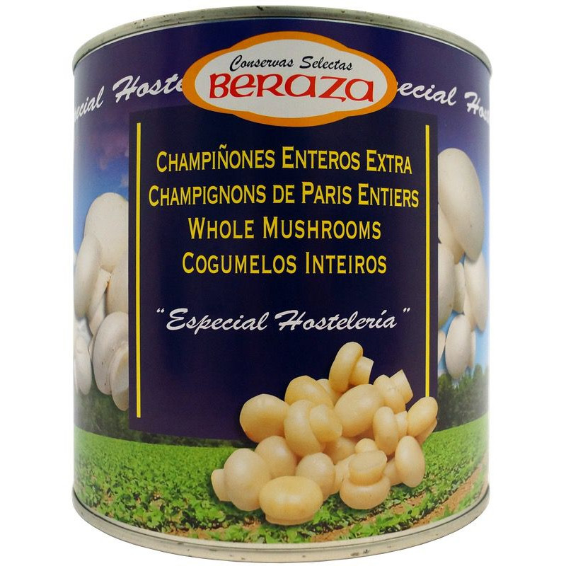 CHAMPIÑÓN ENTERO 6/3 Kg. 